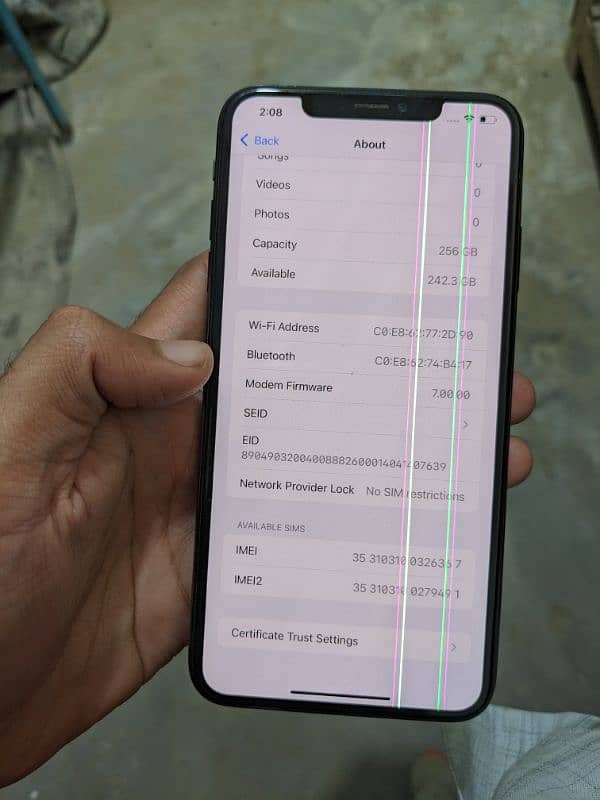 Xs Max NonPta 256 97BH 1