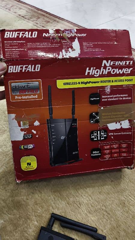 Buffalo Nfiniti High Power Router & Access Point 5