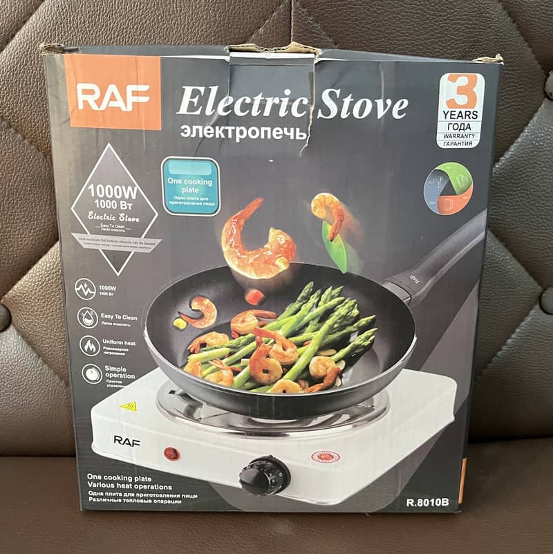 RAF Electric Stove 1000W 0