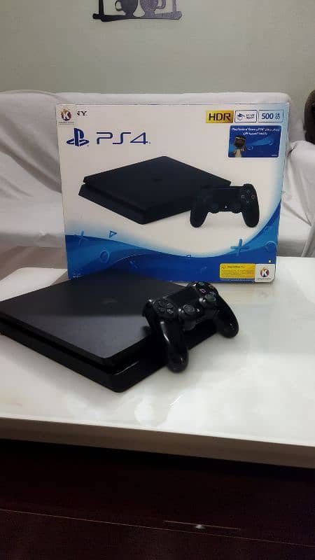 PS4 Slim With Red Dead Redemption 2 1