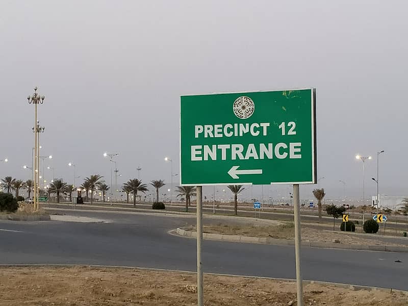 Precinct 12 Ali Block 125 Sq. Yards Residential Plot Good Heighted Location Bahria Town Karachi 4