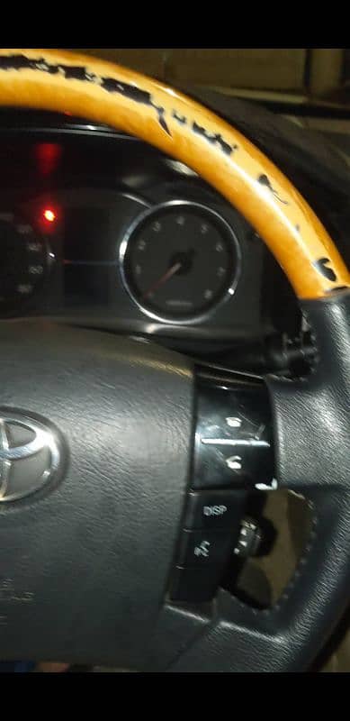 Toyota Mark X premium wooden steering 2