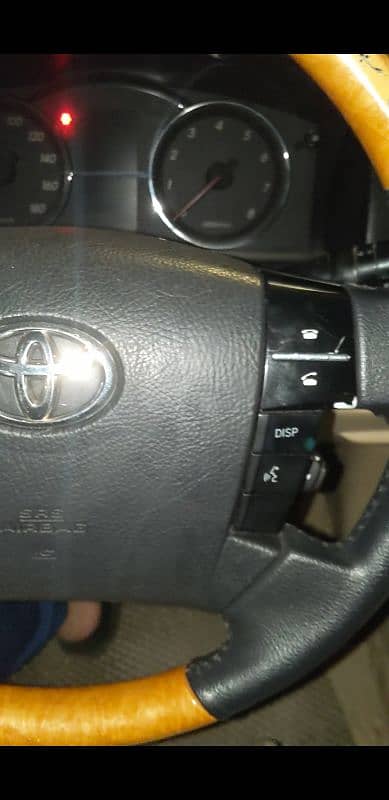 Toyota Mark X premium wooden steering 4