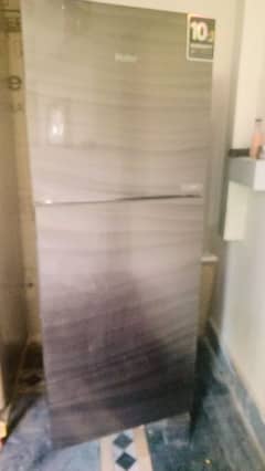 Haier refrigerator glass door condition 10/10