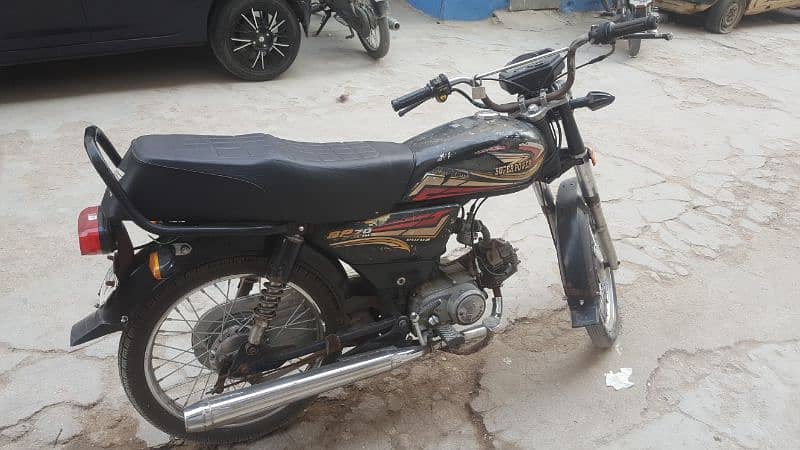 Super Power 70cc. new carburetor. new clutch plates. new seat. 1