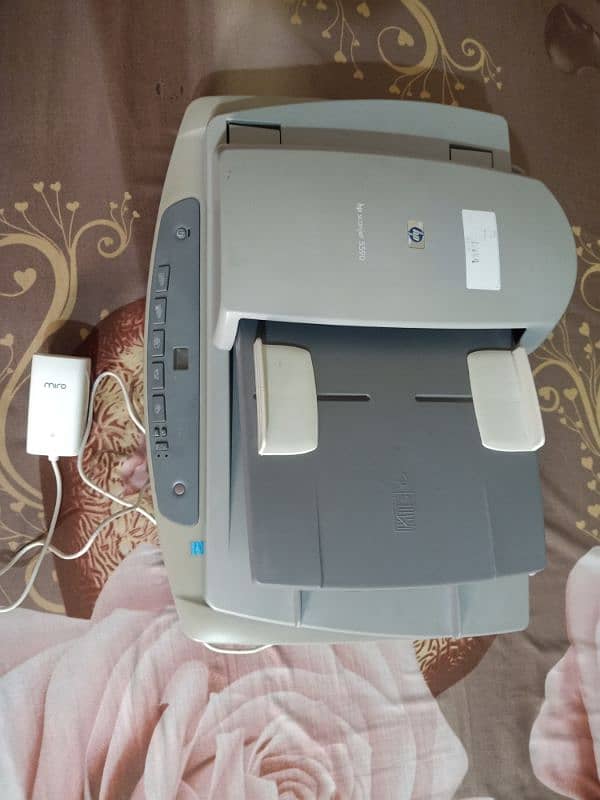 HP Scan jet (FCLSD-5590-0407) Flatbed Photo Scanner Gray inkjet, paper 12