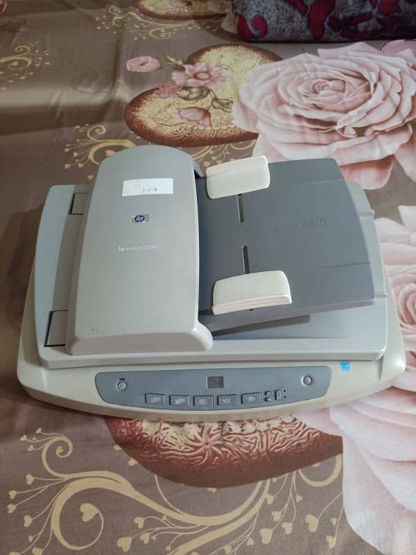 HP Scan jet (FCLSD-5590-0407) Flatbed Photo Scanner Gray inkjet, paper 14