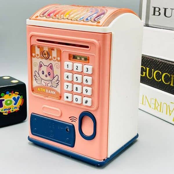 ATM machine toy for kids to play and to store money 3