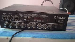 D-Max amplifier & Speakers