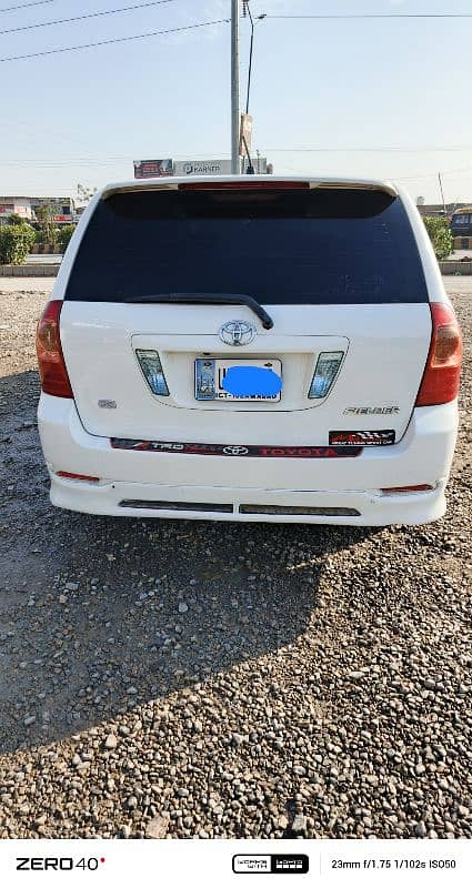 Toyota X Fielder 2006modal . Reg. 2012 1