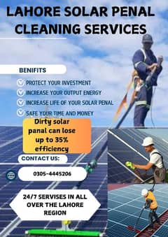 LAHORE Solar Panel Cleaning Services