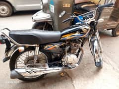 Honda CG125 Black Color