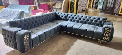 Sofa set / L shape sofa / Cheaster sofa / Furniture