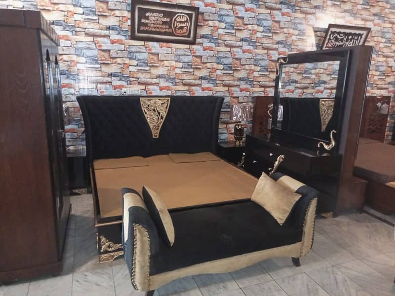 Bed set / Double bed / King size bed / Bedroom furniture 7