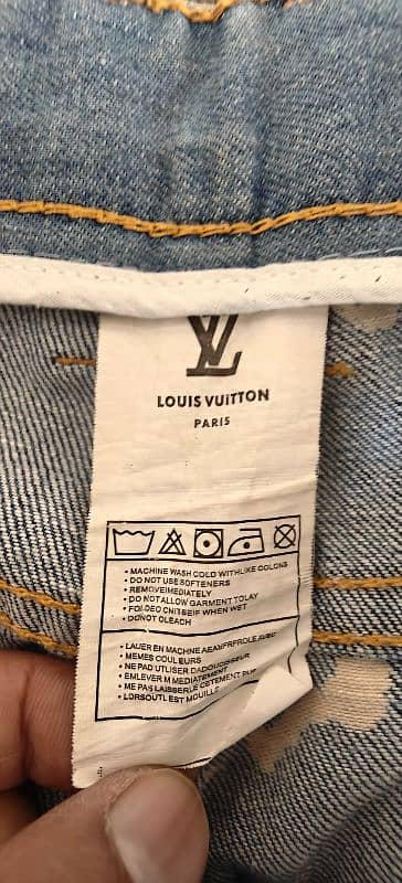 LV Jeans Louis Vuitton Rare Jeans (gucci,prada,dior, Versace) 5