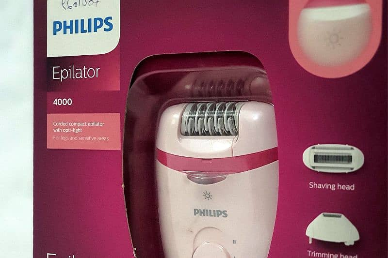 Philips Epilator 4000 - Body Hair Removal - New Condition 2