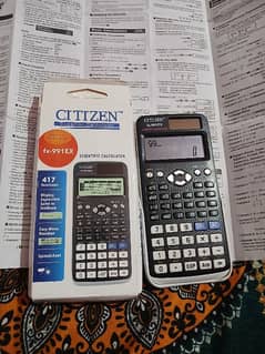 citizen fx991 ex scientific calculator 417 functions read description