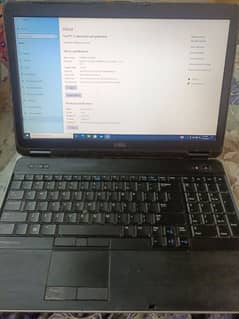 Dell E6540, i7 4 gen Graphics Machine