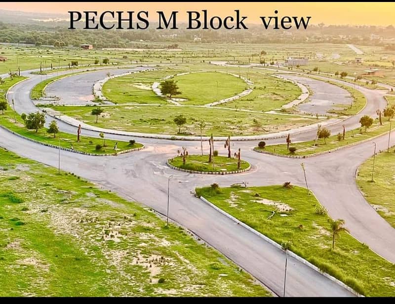 5 Marla Plot For Sale In M Block PECHS 4