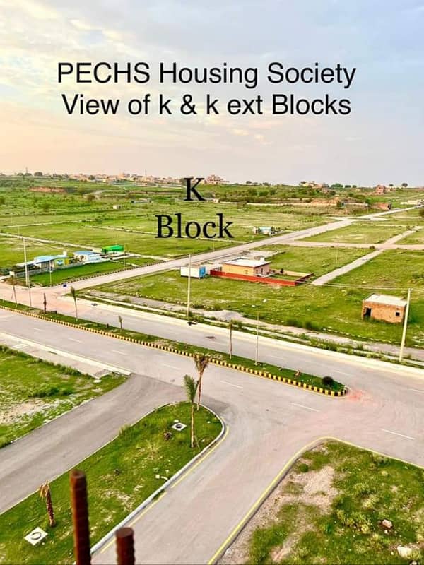 5 Marla Plot For Sale In M Block PECHS 5