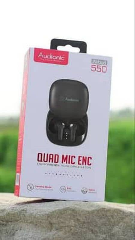 Audionic earbuds 550, 500 and 425 3