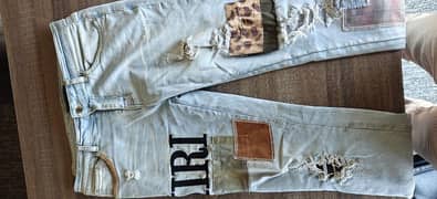 AMIRI JEANS VERY EXPENSIVE RARE 100% ORIGINAL (gucci,prada,dior)