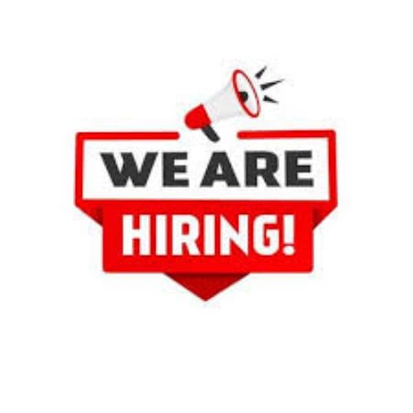 Hiring Female Manager,GRO,Receptionist,Computer Operator for Office 0