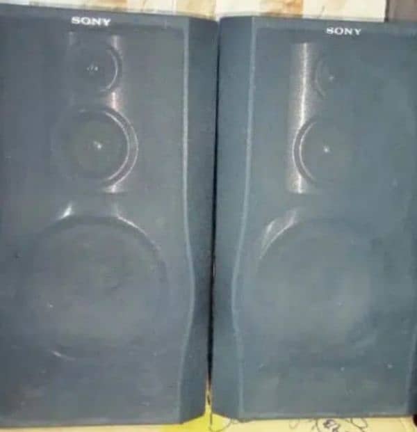 Sony hi-fi 3way speakers 0