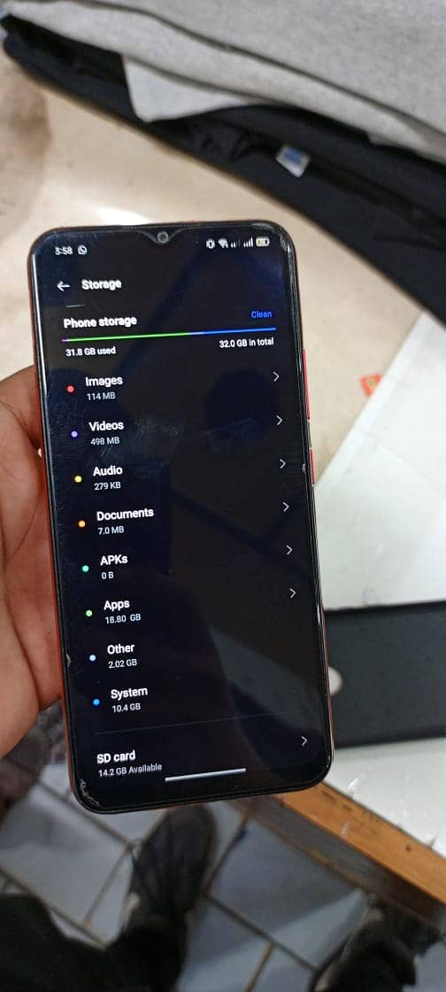 Realme c 12 with box 2