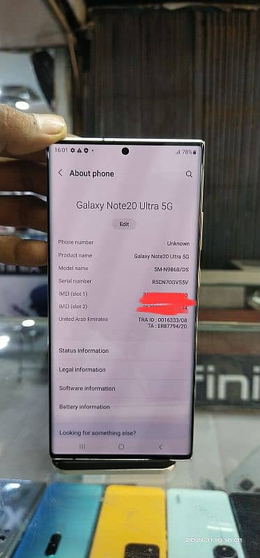 Samsung Note 20 Ultra Non PTA 3