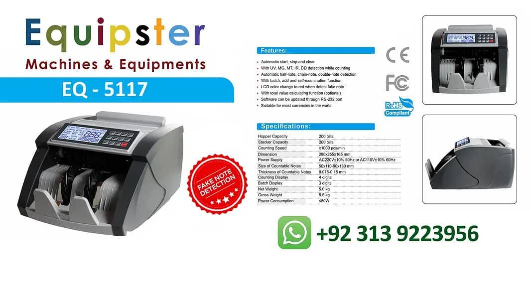 Cash Counter Machine,currency counter and note checking machine 10