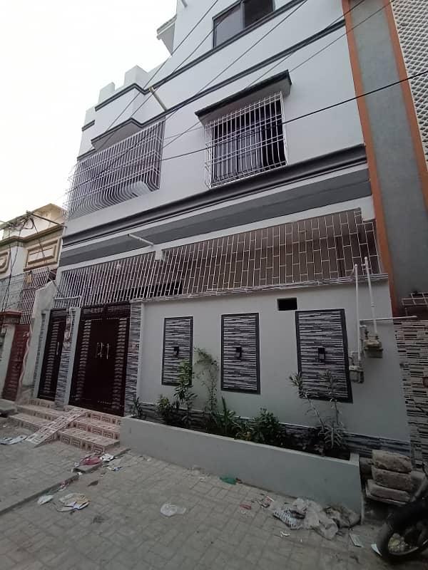 TRIPLE STORY House for SALE in North Karachi only in 1 crore 32 Lac, BEST HOUSE in this price range 1