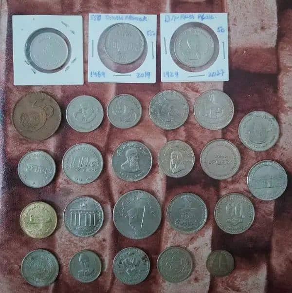 Pakistani Commemorative coins & other countries unique coins for sale 1