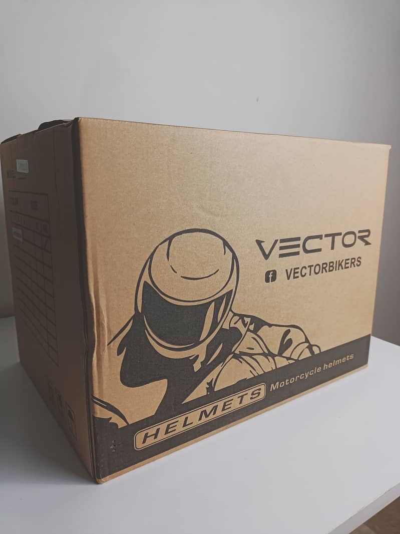 HELMET JIEKAI VECTOR VT-253 FULL FACE - DOUBLE VISOR - DOT APPROVED HE 0