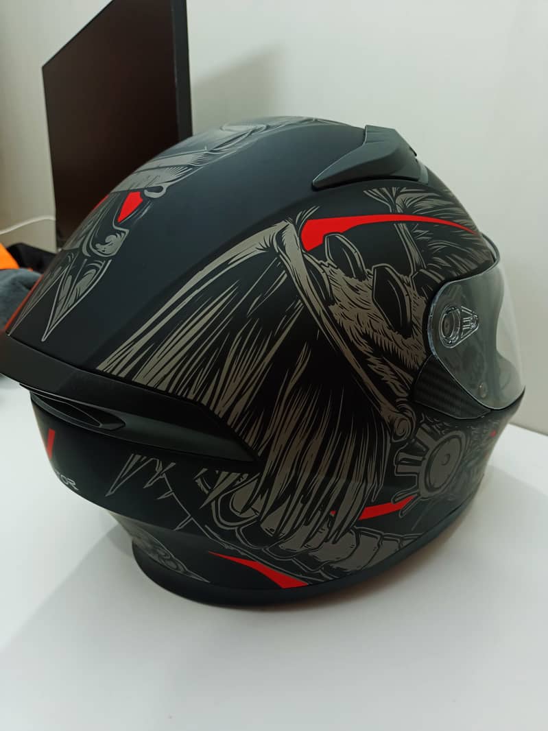 HELMET JIEKAI VECTOR VT-253 FULL FACE - DOUBLE VISOR - DOT APPROVED HE 7