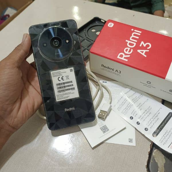 Redmi A3 (8) months warranty call : (03100044654) 1