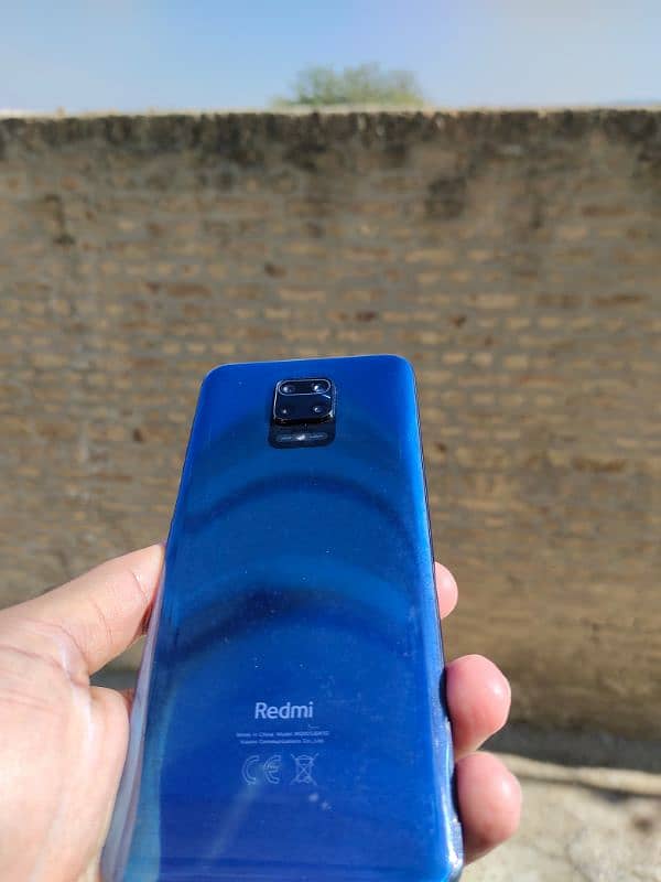 Redmi note 9s with box charger 0