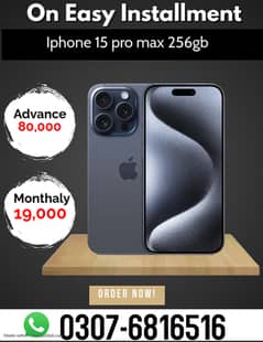 I phone 15 pro max 256gb jv on Easy Installment