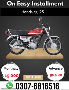 Honda CG 125 2024 on Easy Installment