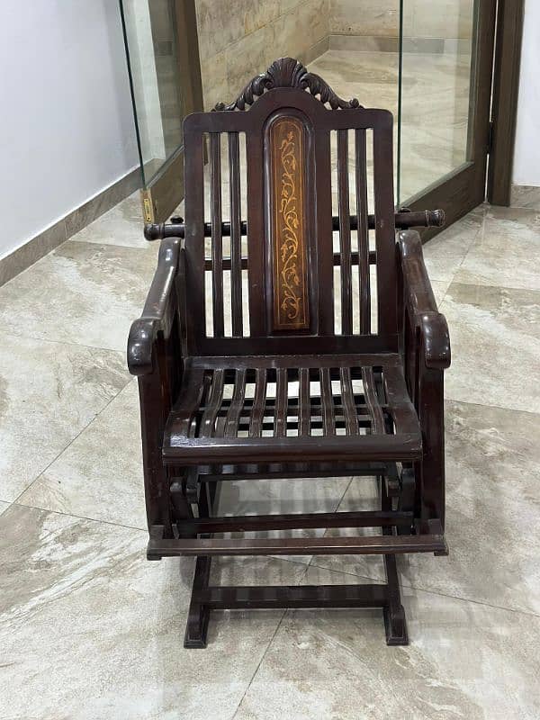 rocking relaxing chair for sale in lahore 0