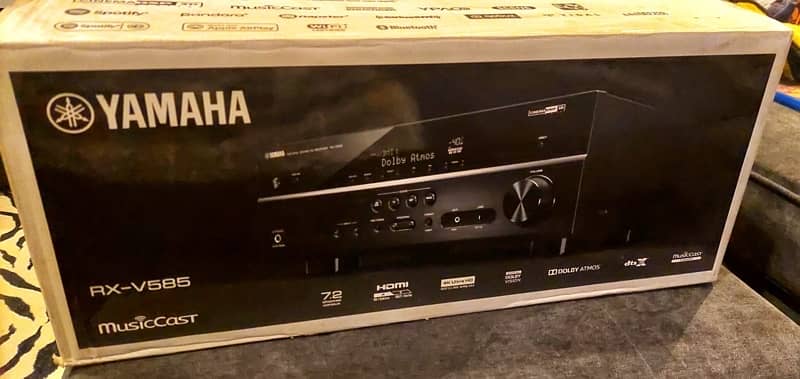 Yamaha RX-585 7.2 Channel 4K UHD AVR for sale 5