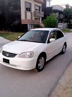 Honda Civic VTi 2002 lahore number