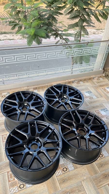 Rapidash 18 inch Alloy Rims 114 PCD With Pirelli Tyres 0