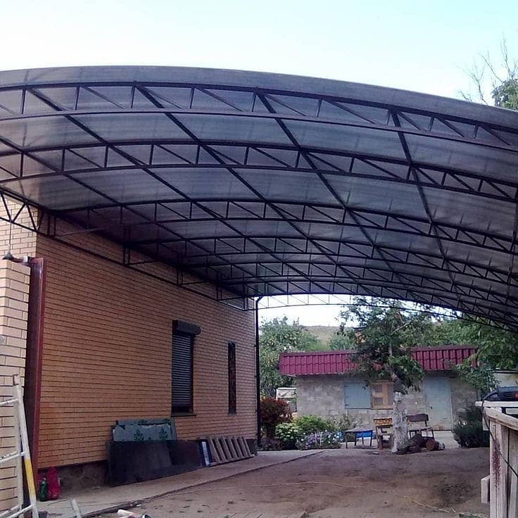 TWIN WALLS SUN-ROOF HOLLOW POLYCARBONATE SHEETS. 3