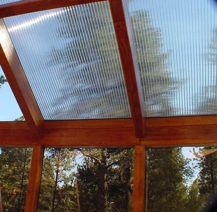 TWIN WALLS SUN-ROOF HOLLOW POLYCARBONATE SHEETS. 7