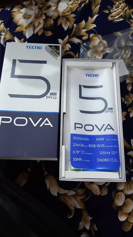 Techno Pova 5 Pro 5g. New Condition just 4 month used. PTA Approve. 2