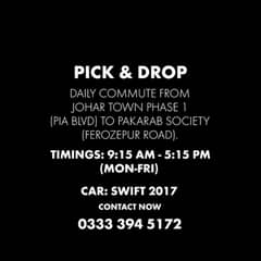 Pick and Drop Service