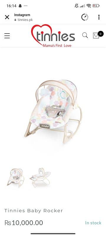 tinnies baby swing 1