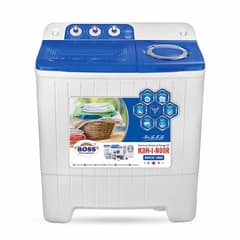 Twin Tub Baby Washing Machine K. E 6550-BS-S White (Steel Spiner)