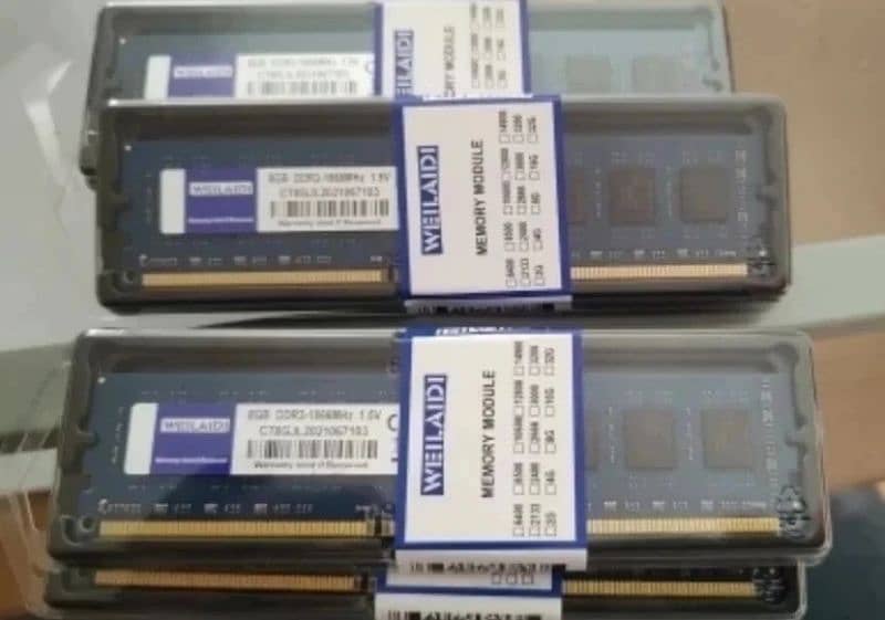 8Gb DDR3L 1600mhz Ram new Seal Packed 1